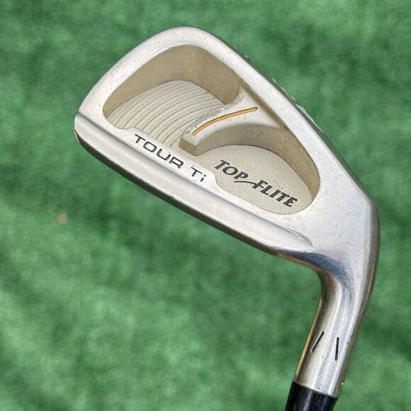 TOP FLITE Tour Ti 6 Iron 37.5" Muscle Graphite Shaft R70 Light Flex RH Excellent - Picture 2 of 8